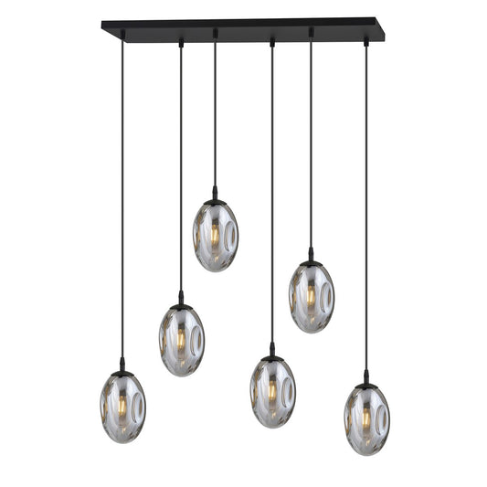 Astral 6 pendant light graphite
