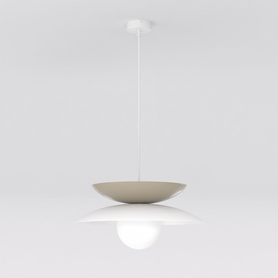 Nagoya 1 pendant light white/mocha