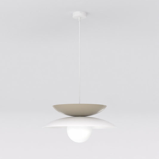 Nagoya 1 pendant light white/mocha
