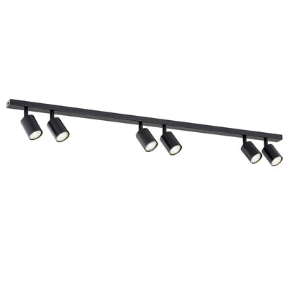Flash 6 ceiling lamp black