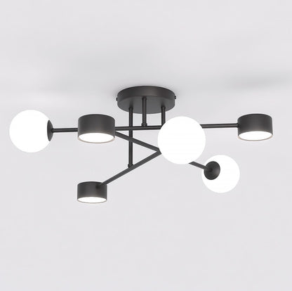 Holon 6 ceiling lamp black