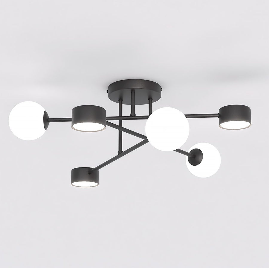 Holon 6 ceiling lamp black