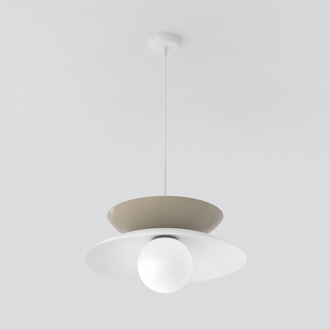 Nagoya 1 pendant light white/mocha