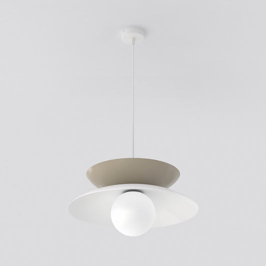 Nagoya 1 pendant light white/mocha