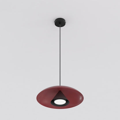 Babel 1 pendant light burgundy/black