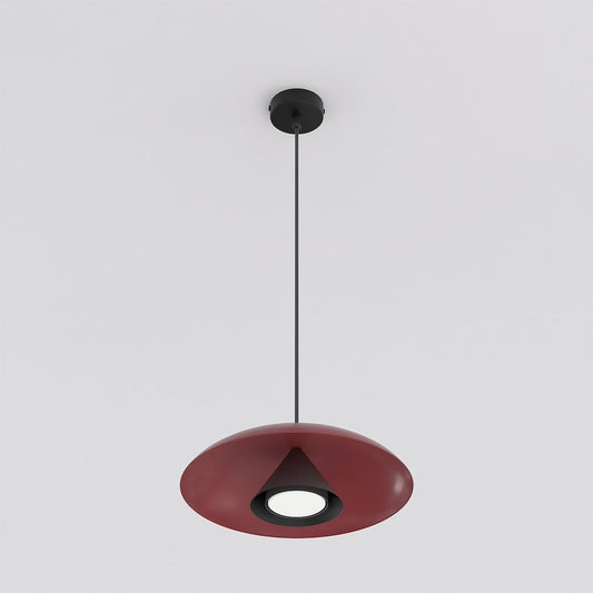 Babel 1 pendant light burgundy/black