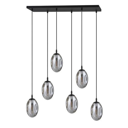 Astral 6 pendant light graphite