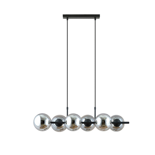 Rory 6 pendant light graphite