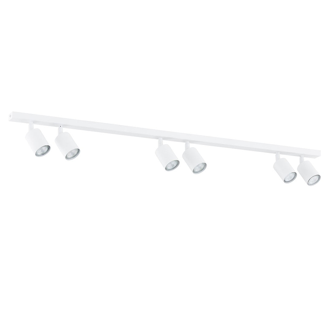 Flash 6 ceiling lamp white