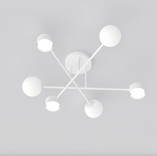 Holon 6 ceiling lamp white