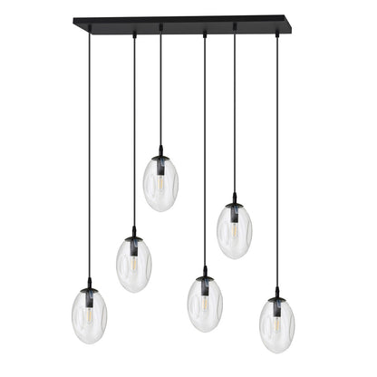 Astral 6 pendant light clear