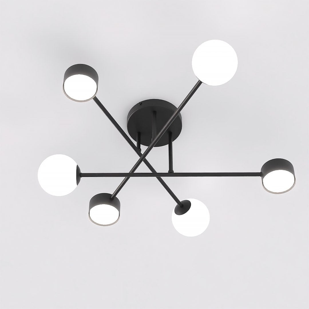 Holon 6 ceiling lamp black