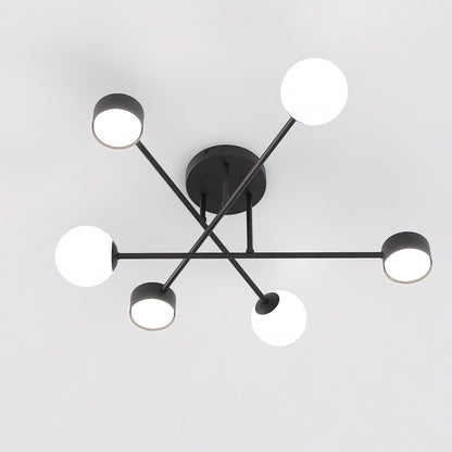 Holon 6 ceiling lamp black
