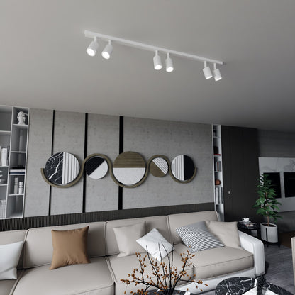 Flash 6 ceiling lamp white