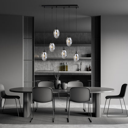 Astral 6 pendant light graphite