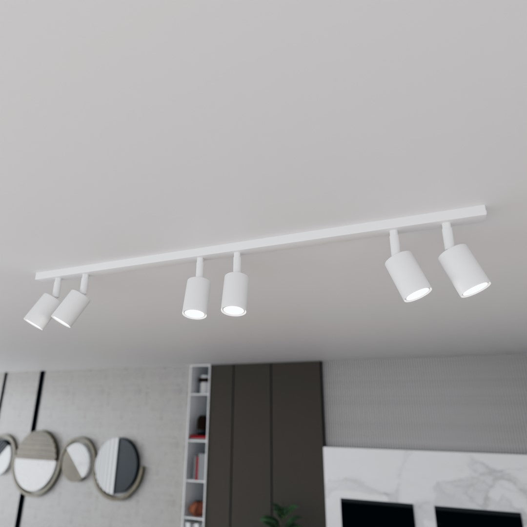 Flash 6 ceiling lamp white