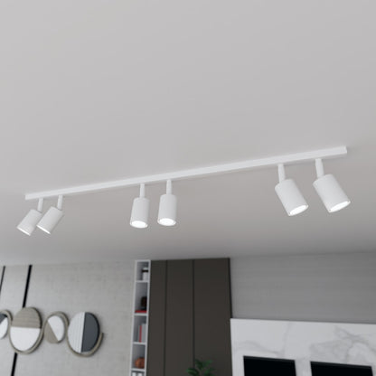 Flash 6 ceiling lamp white