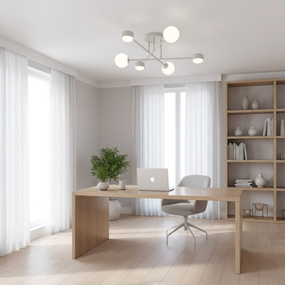 Holon 6 ceiling lamp white