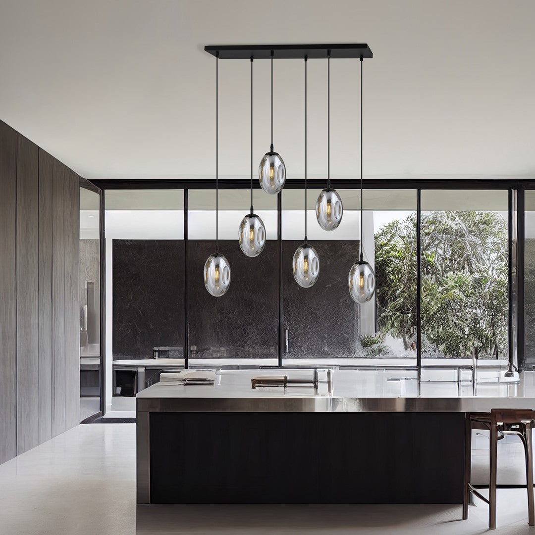 Astral 6 pendant light graphite