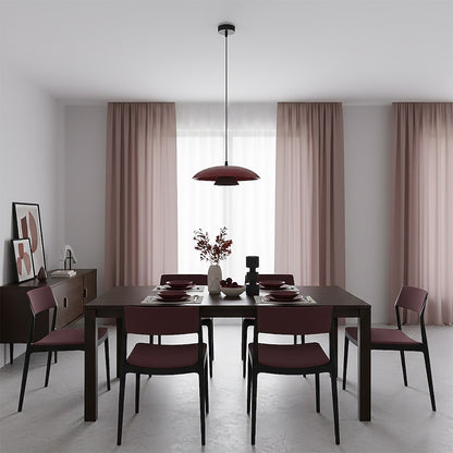 Babel 1 pendant light burgundy/black