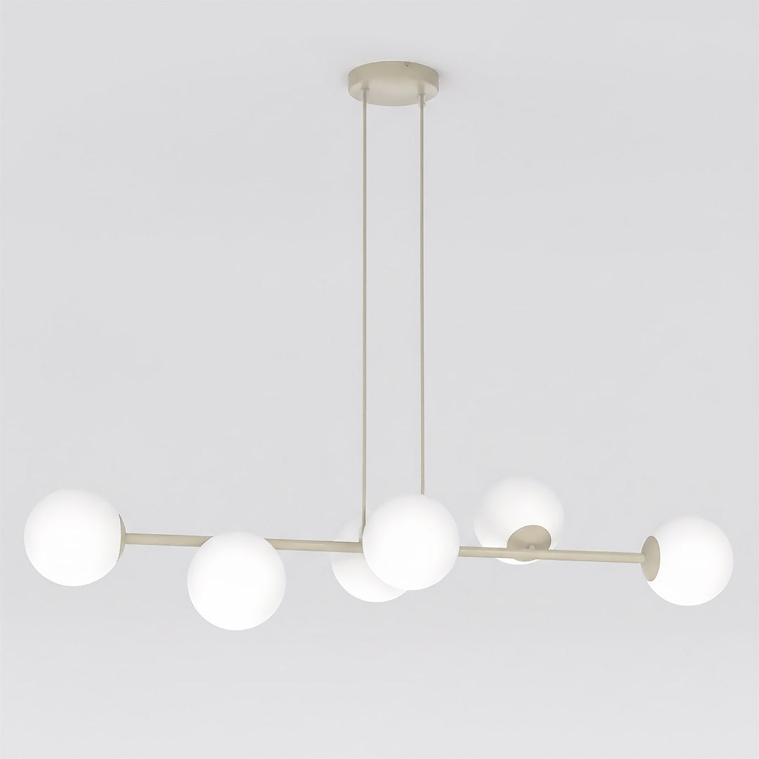 Magnus 6 pendant light mocha/opal