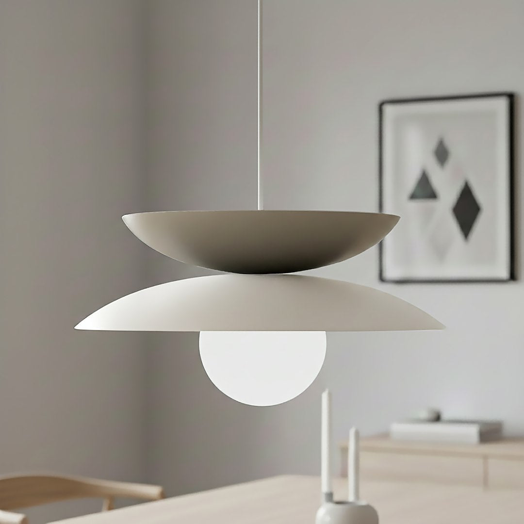 Nagoya 1 pendant light white/mocha