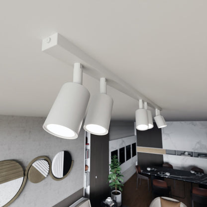 Flash 6 ceiling lamp white