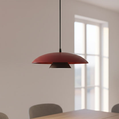 Babel 1 pendant light burgundy/black