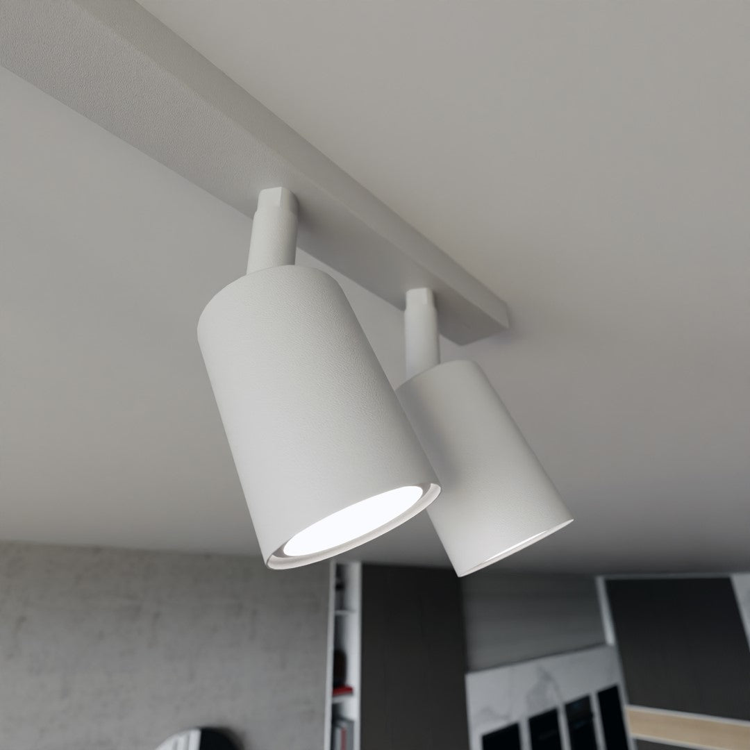 Flash 6 ceiling lamp white