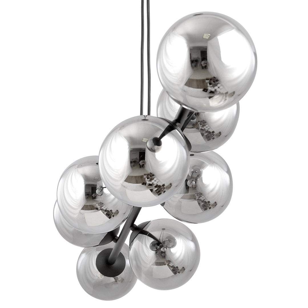 Rossi 6 pendant light black/graphite