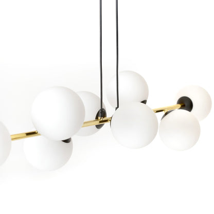 Gravity 6 pendant light black/gold