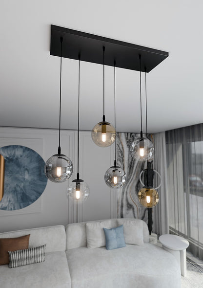 Cosmo 6 premium pendant light mixed