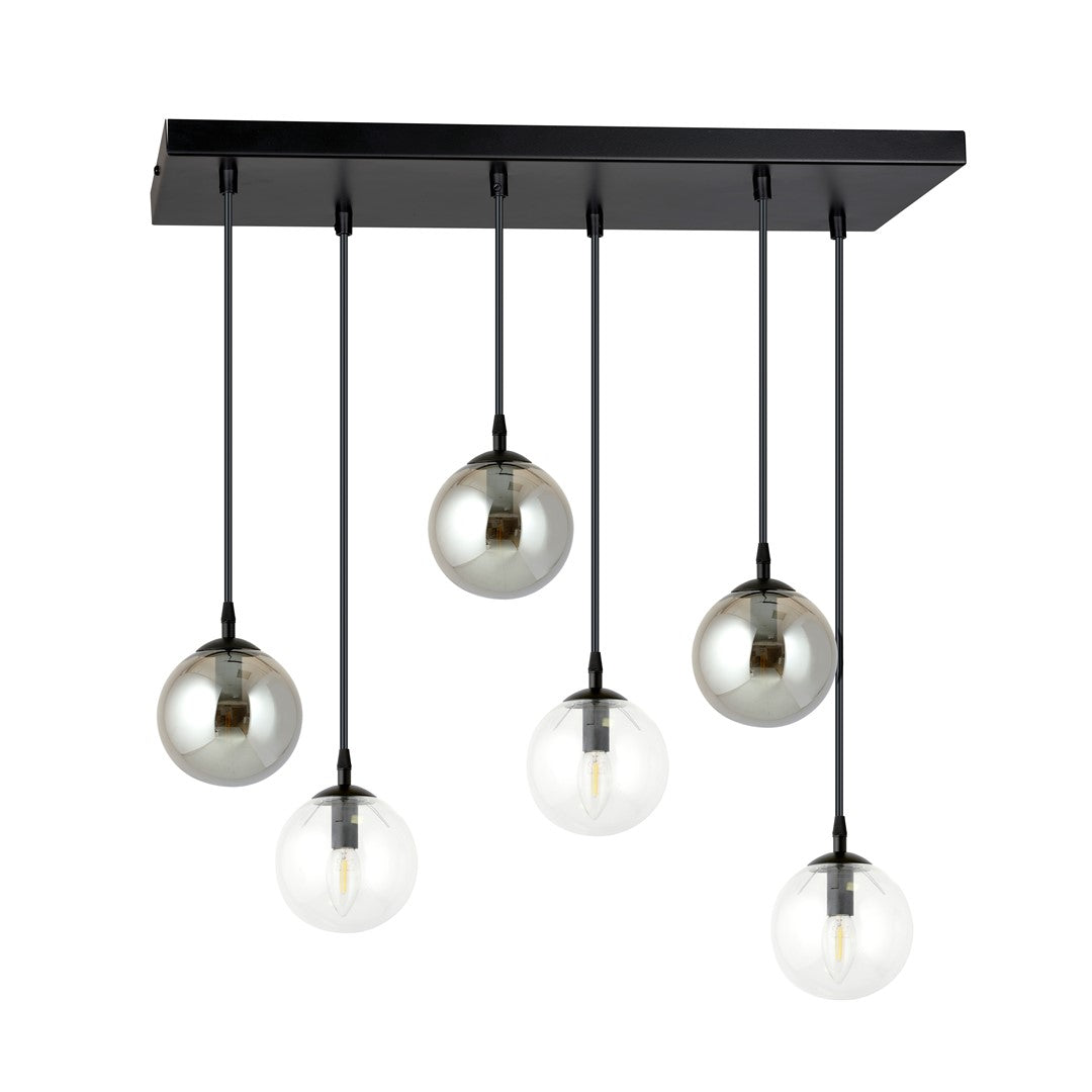 Cosmo 6 pendant light mixed