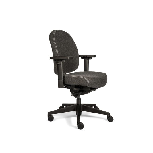 Sit And Move Therapod X Compact Dark Grey - Office Chair Wool Felt Fenice