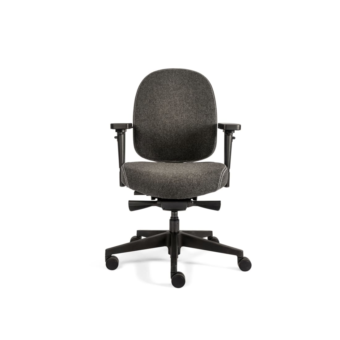 Sit And Move Therapod X Compact Dark Grey - Office Chair Wool Felt Fenice