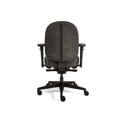 Sit And Move Therapod X Compact Dark Grey - Office Chair Wool Felt Fenice