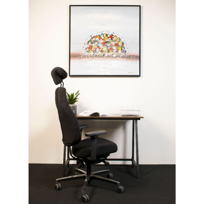 Sit And Move Therapod X Standard Black - Office Chair Mirage Upholstery