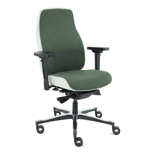 Sit And Move Therapod X2 Olive - Office Chair Facet Wool Olive/Ash Grey