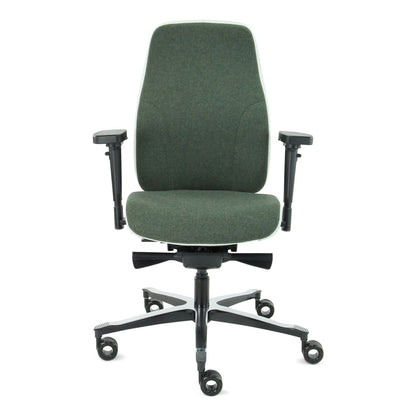 Sit And Move Therapod X2 Olive - Office Chair Facet Wool Olive/Ash Grey