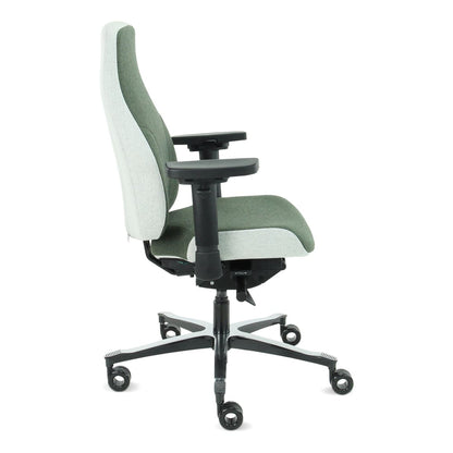 Sit And Move Therapod X2 Olive - Office Chair Facet Wool Olive/Ash Grey