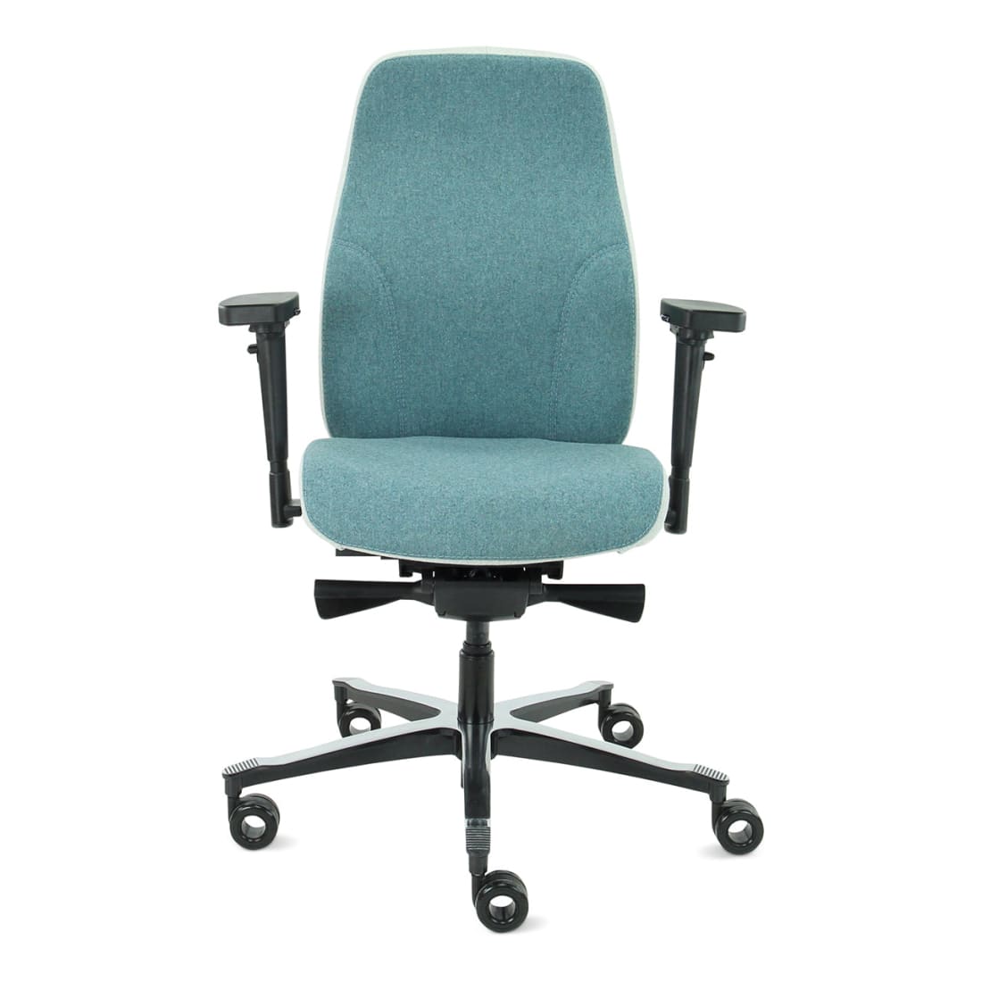 Sit And Move Therapod X2 Azure - Office Chair Facet Wool Azure/Ash Grey
