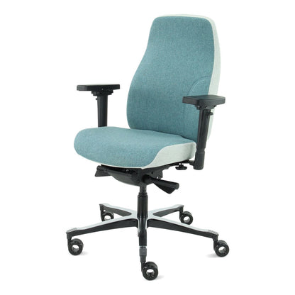 Sit And Move Therapod X2 Azure - Office Chair Facet Wool Azure/Ash Grey