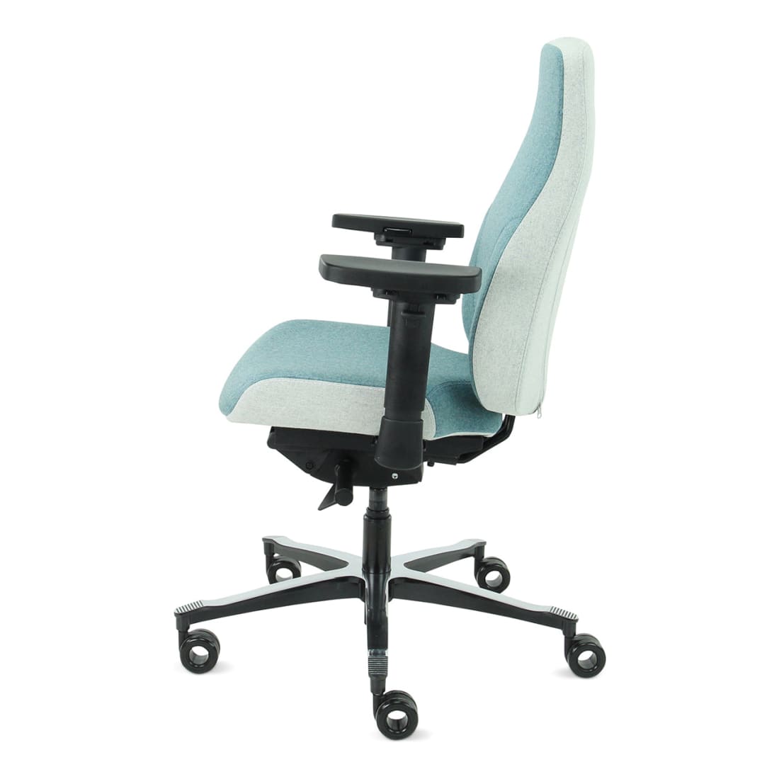 Sit And Move Therapod X2 Azure - Office Chair Facet Wool Azure/Ash Grey
