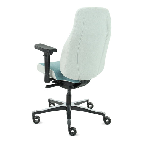 Sit And Move Therapod X2 Azure - Kontorstol Facet Uld Azure/Askgrå