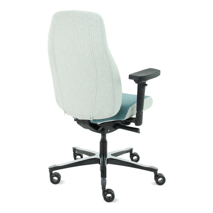 Sit And Move Therapod X2 Azure - Office Chair Facet Wool Azure/Ash Grey
