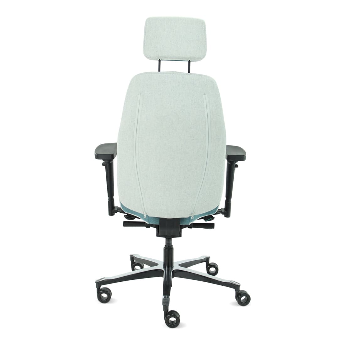 Sit And Move Therapod X2 HR Headrest Azure - Office Chair Facet Wool Azure/Ash Grey
