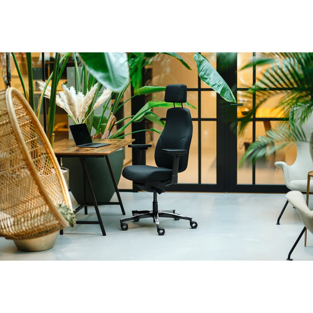Sit And Move Therapod X2 HR Headrest Black - Office Chair Mirage
