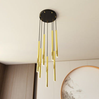 Selter 7 premium pendant light gold
