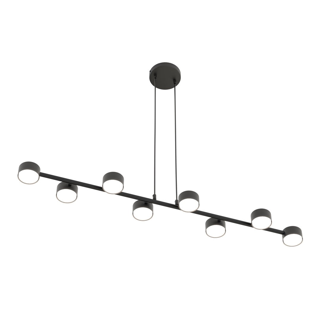 Megara 8 pendant light black