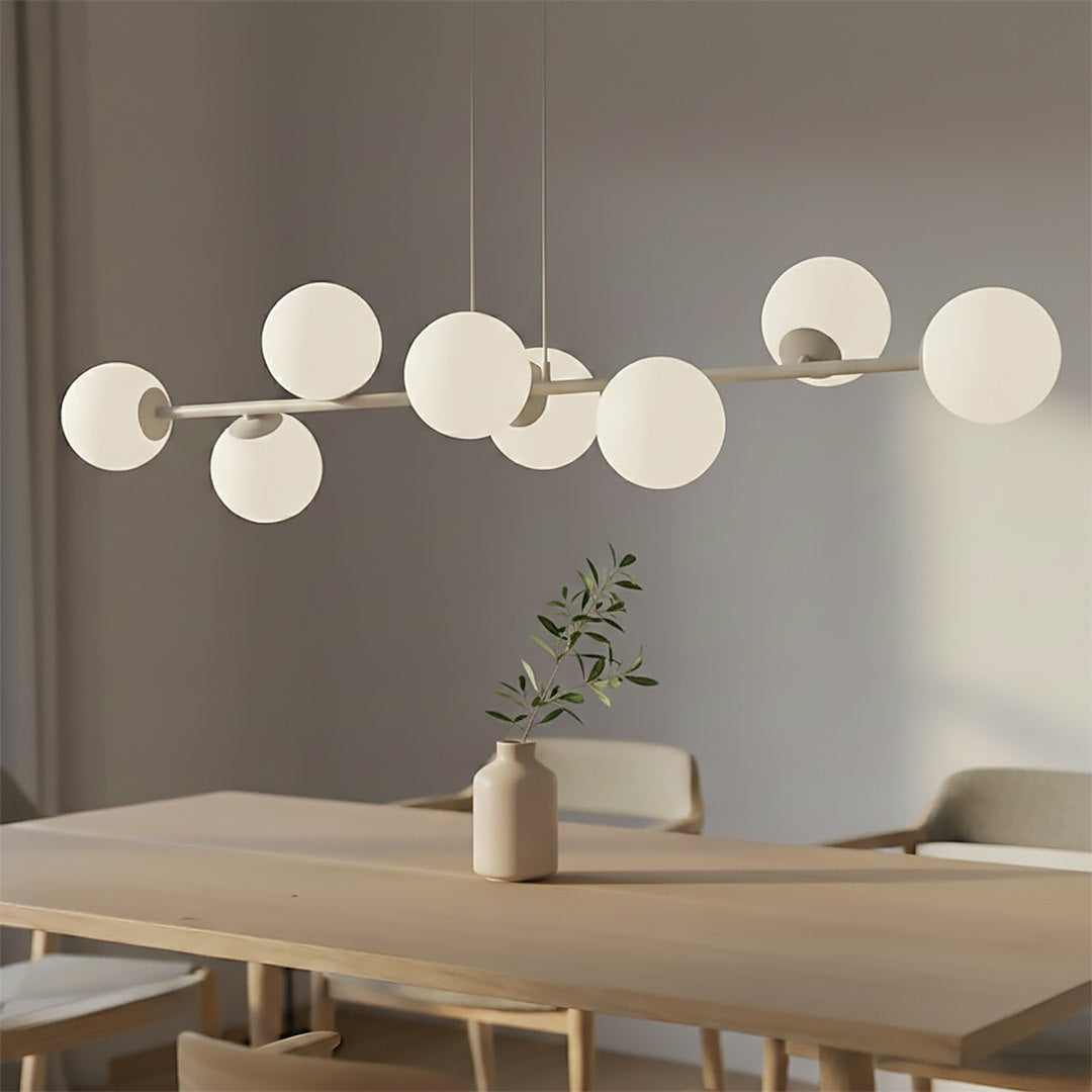Magnus 8 pendant lamp mocha/opal